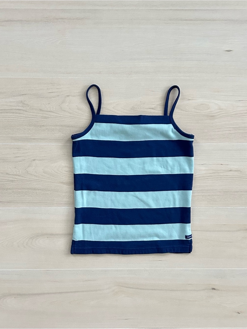 y2k american eagle striped tank